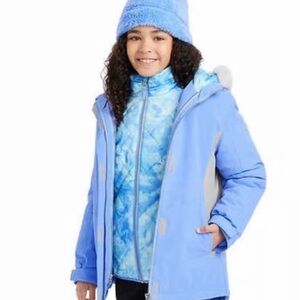 NEW GERRY 3 in 1 JACKET GIRLS Medium 7/8 WINTER COAT
